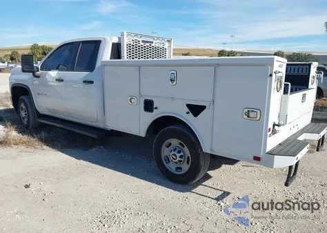 2020 Chevrolet Silverado 2500Hd 2Wd Long Bed Wt из США, поврежденный, VIN 1GB2WLE77LF261579